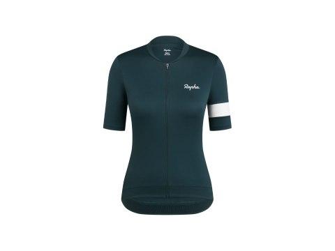 Jersey Rapha 25 Core Women X-Small Forest Green/White