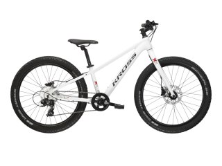 Kross Level Jr. 2.0 S 24″ Biały Czarny Połysk