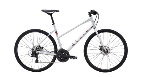 MARIN FAIRFAX 1 ST 700C SREBRNY CZERWONY S