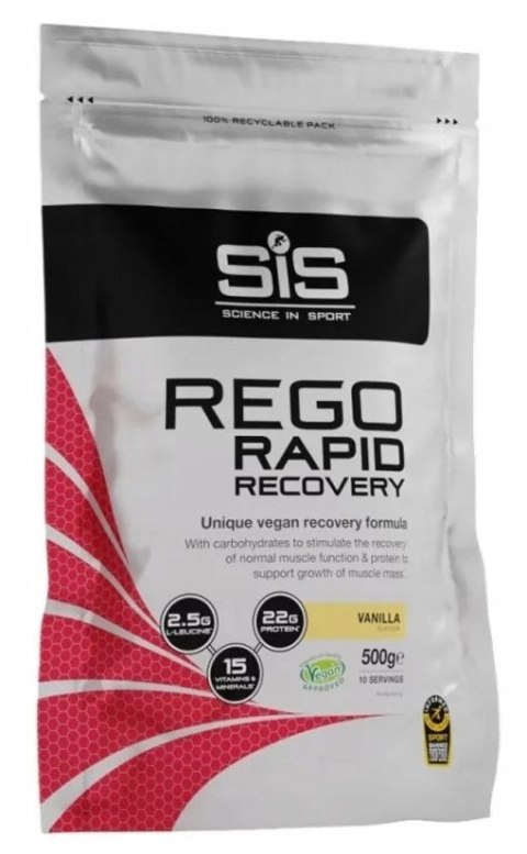 SIS Rego Rapid Recovery Powder Vanilla 500g
