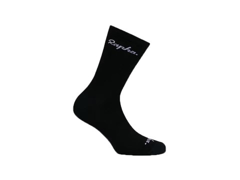 Skarpetki Rapha 25 Merino, M, czarne/białe