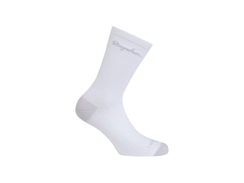 Sock Rapha 25 Merino Large White Alyssum/Birch