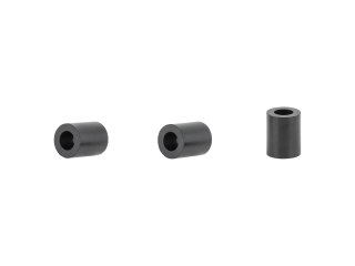 Spacer Trek ID 4.8mm x OD 8mm x H 10mm Matte Black 3 Pack
