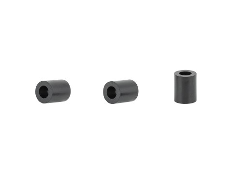 Spacer Trek ID 4.8mm x OD 8mm x H 10mm Matte Black 3 Pack