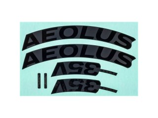 Decal Bontrager Aeolus Elite 35V Disc Black Front/Rear