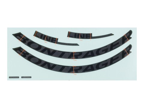 Decal Bontrager Line Elite 30 29" Black/Black