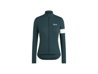 Jacket Rapha 25 Core Winter Women Small Forest Green/White