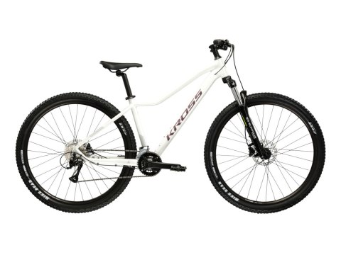 Kross Lea 4.0 27,5" Biały Fioletowy Połysk 2026 (M)