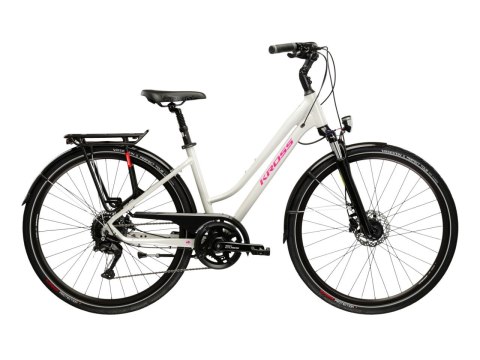 Kross Trans 5.0 Damski Szary Różowy Połysk 2026 (L)