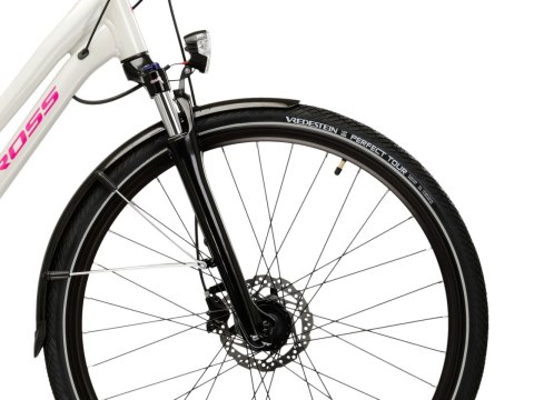 Kross Trans 5.0 Damski Szary Różowy Połysk 2026 (L)