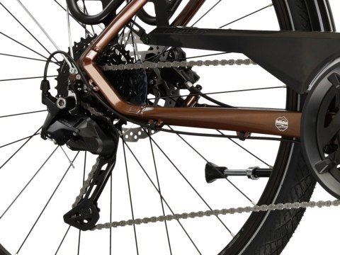 Kross Trans 5.0 Męski Brązowy Srebrny Połysk 2026 (L)