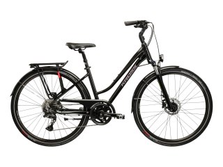 Kross Trans 7.0 Damski Czarny Różowy Połysk 2026 (M)