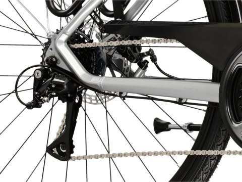 Kross Sentio 3.0 Srebrny Stalowy Połysk 2026 (XS)