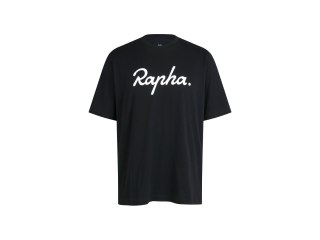 Shirt Rapha Logo Tee Small Black/White