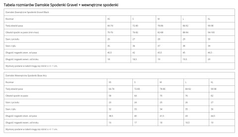 Spodenki Attiq Gravel + wewnętrzne spodenki Damskie (S)