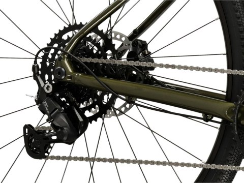 Kross Esker 1.0 FL Zielony Grafitowy Połysk 2026 (XL)
