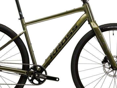 Kross Esker 1.0 FL Zielony Grafitowy Połysk 2026 (M)