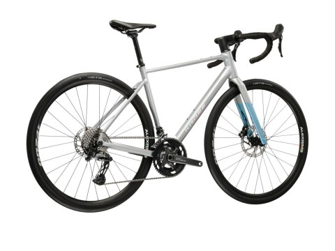 Kross Alta 2.0 Srebrny Turkusowy Niebieski Laser Połysk 2026 (XL)