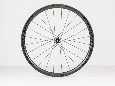 Koło przednie Bontrager AeolusPro3V 700Disc TLR 12T, czarne/szare