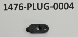 Osłonka przeciwkurzowa Internal Cable Routing Port Plug/Cover 1 hole 5.2mm