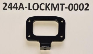 Części elektryczne e-Bike LOCK BRACKET ATT ANODIZE GLOSS ALLOY BLACK 24 FATHOM/ LURRA E V1