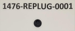Części elektryczne e-Bike Range Extender Rubber Plug BLK