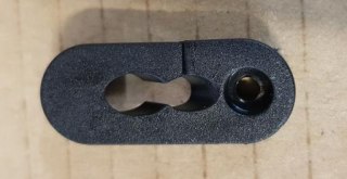 Osłonka przeciwkurzowa Internal Cable Routing Port Plug/Cover 2 hole 4.2mm/5.2mm