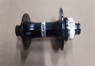 Piasta przednia LV3DBF 24HX100/Ø12mm BLK DB CL WO/Thru Axle W/MY21 GIANT LOGO