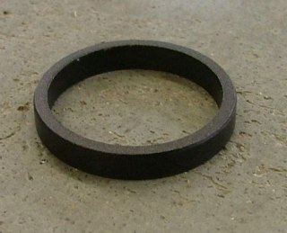 Podkładka sterów Ø34xØ28.7x7mm AL B.BLK