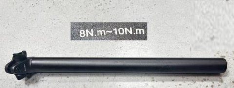 Sztyca SP37 1 A 30.9 375 SB BLK W/ BLK BOLT