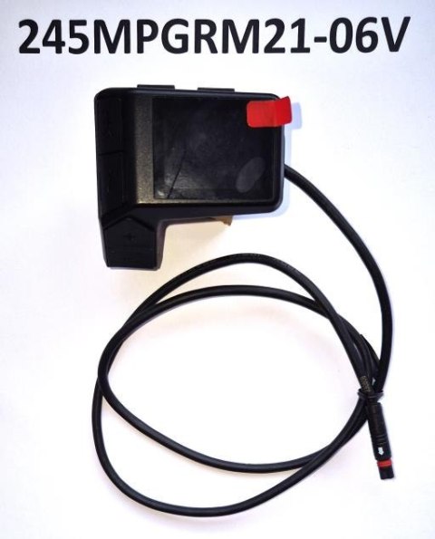 Wyświetlacz RIDECONTROL DASH 2IN1(LCD)/5V/CABLE 700MM/BLK BUTTON/SG-SYSTEM/ W/USB TYPE C / W/O ANT+&BLE /V2167 (245-PGRM21-03)