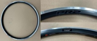 Obręcz aluminiowa PR2 (25R22) 700CX16H F/V BLK W/CNC W/MY21 PR2 Decal