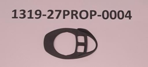 Podkładka sterów STEM SPACER 4MM 32X39.5 BLK MY27 Propel