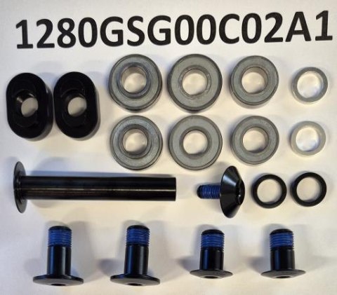 Elementy zawieszenia GSG00C/00D ROCK ARM BOLT JY001(M.BLK)(8+10+11)