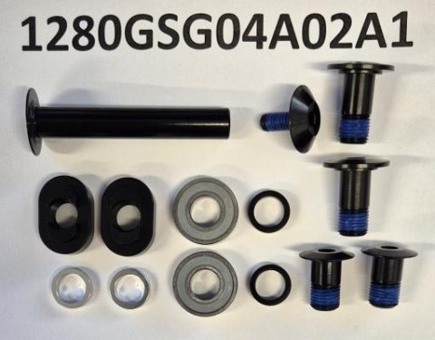 Elementy zawieszenia GSG04A/04B TRANCE X ROCK ARM BOLT JY001(M.BLK)(8+10+11)