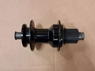 Piasta tylna ED260R-SHIM 28H 148/Ø12mm BLK 6-BOLT Micro Spline WO/QR W/SPACER RING