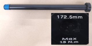 Piasta tylna - części TA12 L:172.5MM M12X1.0X13 166MM ALLOY OLD:142MM 15NM