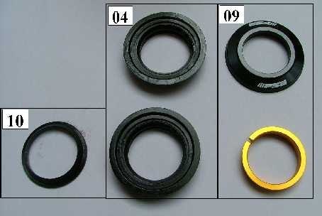 Stery FP-H863 1-1/8" STEEL BED H=22 W/15MM PC SAND BLK WASHER W/FP-HW-21 CAP SAND BLK W/O LOGO