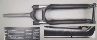Widelec serw. Aluminiowy SXC3 32 HARD SPRING W/LOCKOUT 29"28.6 X40X245MM ST STEERER T100MM PM180 00D AL BLK(M)