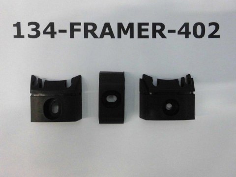 Elementy ochronne na ramę DOWN TUBE CABLE HOLDER(A+B+C) BLK (REVOLT)
