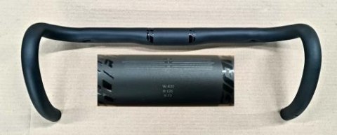 Kierownica CONTACT SL 31.8X420 ANODIZE SAND BLACK BLK Ø22.9 W/TCR DECAL