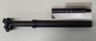 Sztyca DP211A ALLOY 30.9X365 T75MM BLK WO/Remote
