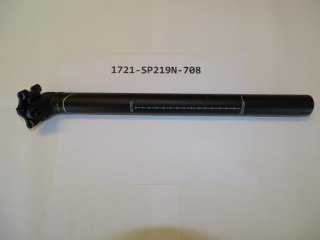 Sztyca SP-219N 30.9x375mm AL B.BLK W/O LOGO w/SCALE