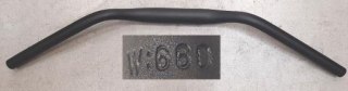 Kierownica NRA171GBTFOV 31.8 W:660 R:25MM SWEEP:30 ALLOY BLK W/O LOGO