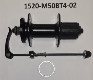 Piasta tylna M50BT4-R 14x28Hx141 L=158MM AL BK W/O Logo