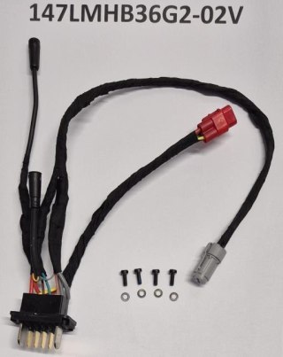Przewód elektryczny Discharge Cable 36V Battery to Motor SG2.0 System W/BH12WP-3SCB Connector L:350mm w/bolts (HMI 2.0)
