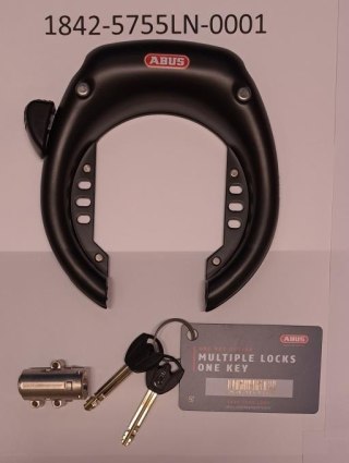 Zabezpieczenie 5755LNR SHIELD XPLUS NR OE W/Battery Lock BLK 2 KEYS BLO GIA IT1 M XPLUS CYLINDER