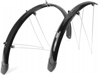 Błotniki 28" / ORION nylon z chlapaczem 58mm / BK