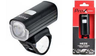 Lampka przednia USB / 400 lm / PROX HEZE