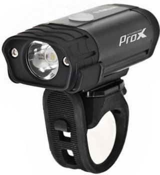 Lampka przednia USB / 400 lm / PROX HYDRA II